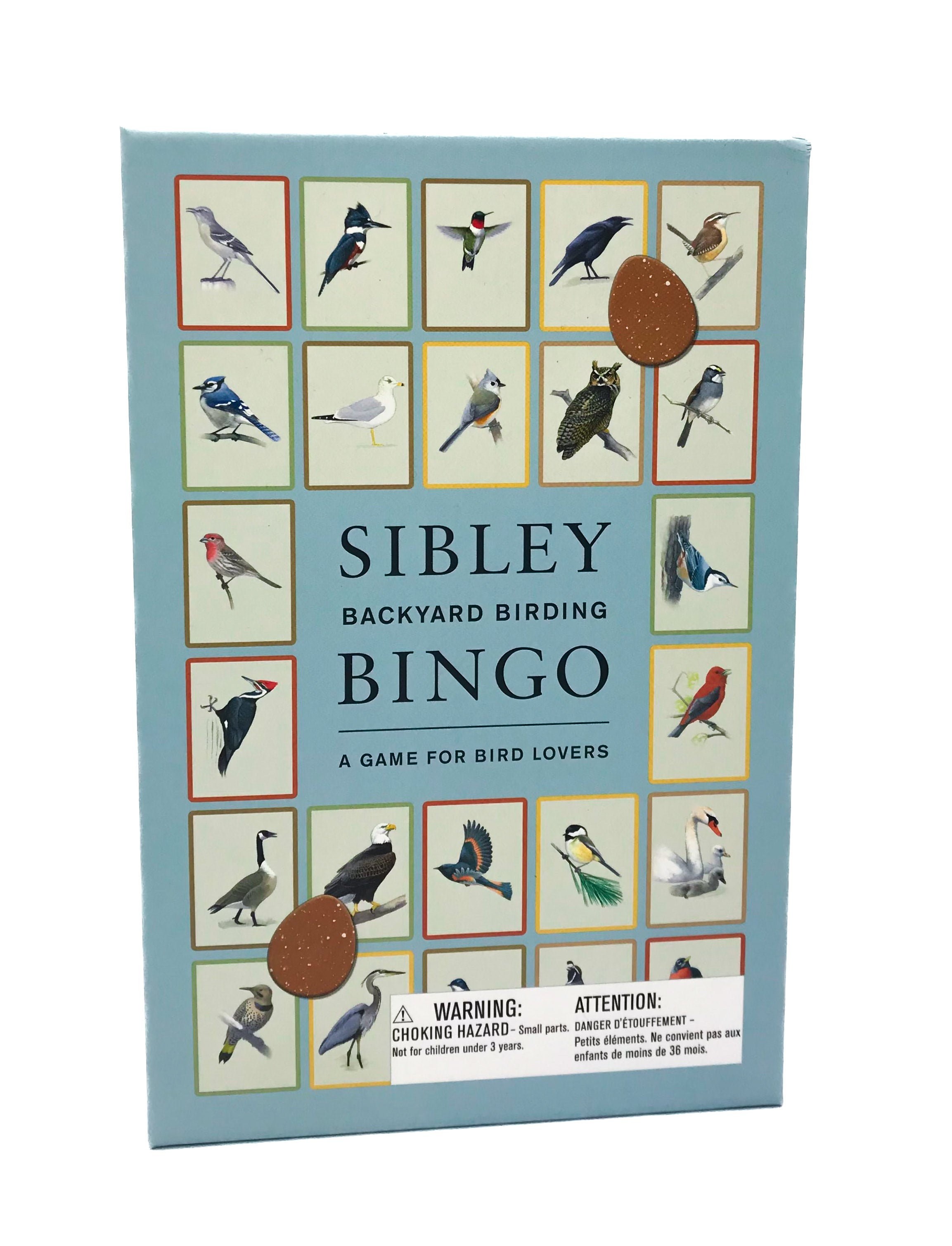 Sibley Backyard Birding Bingo
